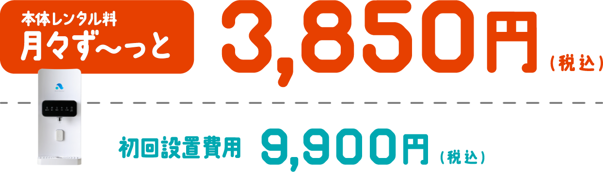 使いすぎても安心の定額料金制。